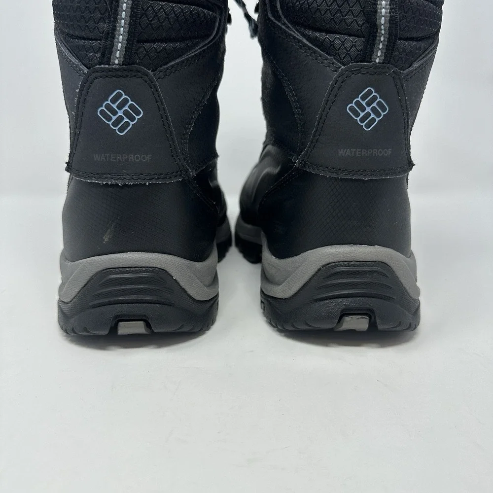 Columbia Women 8 Boots Black Bugaboots Omni Plus Heat Insulated Boots Outdoor